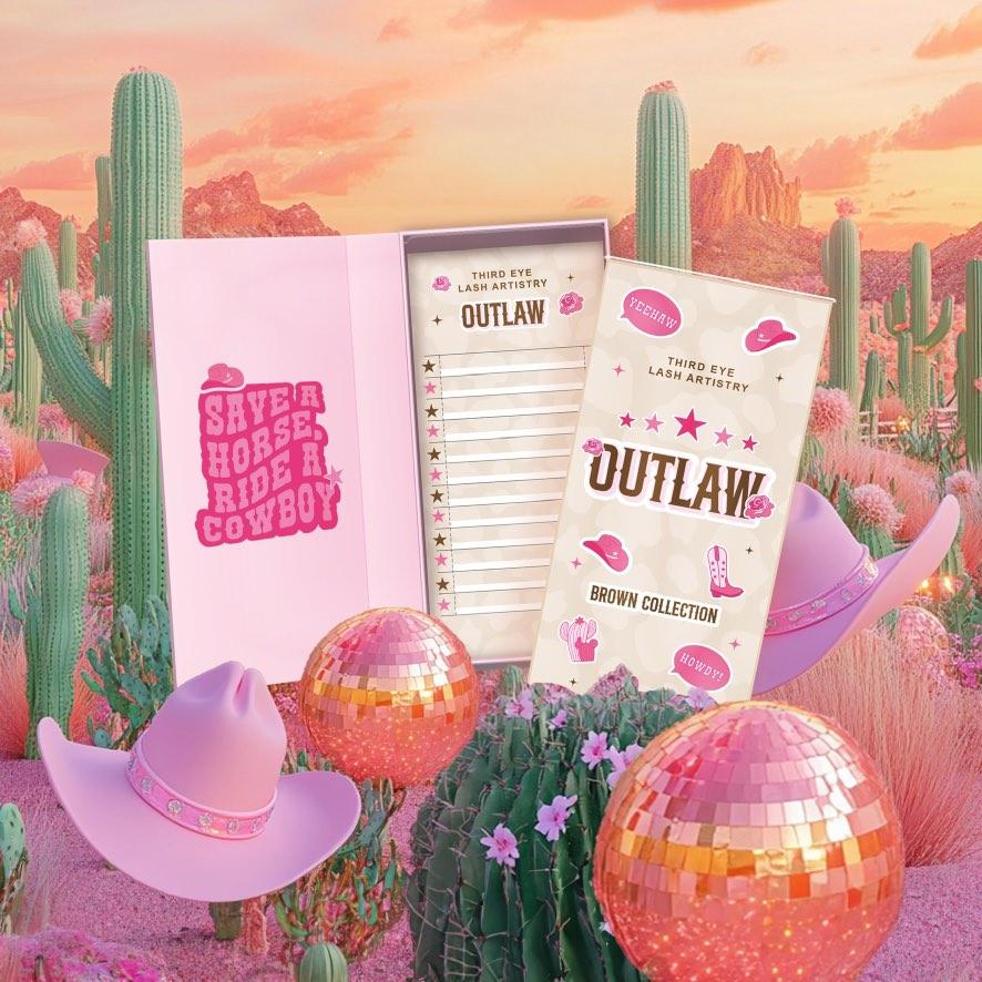 DARK BROWN LASH TRAYS