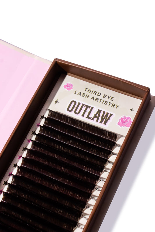 DARK BROWN LASH TRAYS